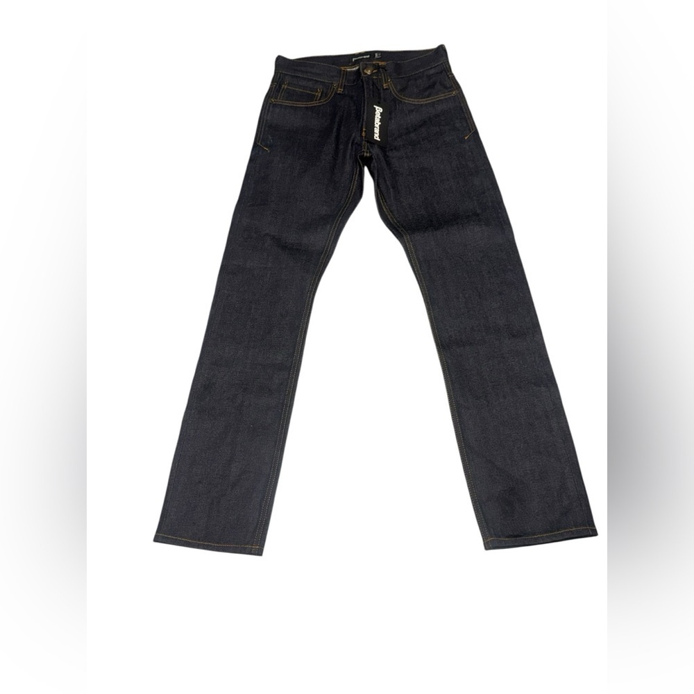 NWT Mens BETABRAND Sons of Britches Selvedge Denim Jeans Dark Wash Size 28x32